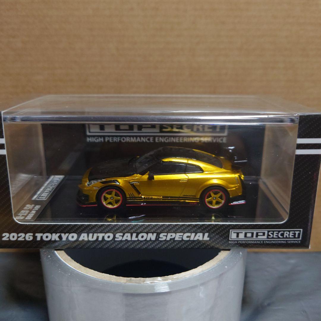 トップシークレット 1/64 GTR R35 東京オートサロン2026 限定