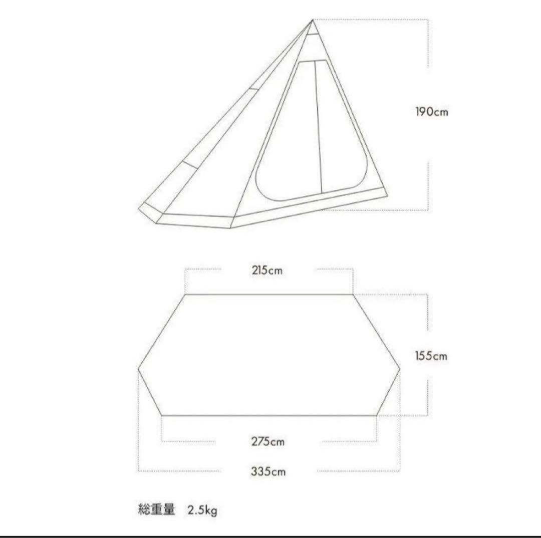 ZANEARTS GIGI1 GIGI2 インナーテント　ゼインアーツ