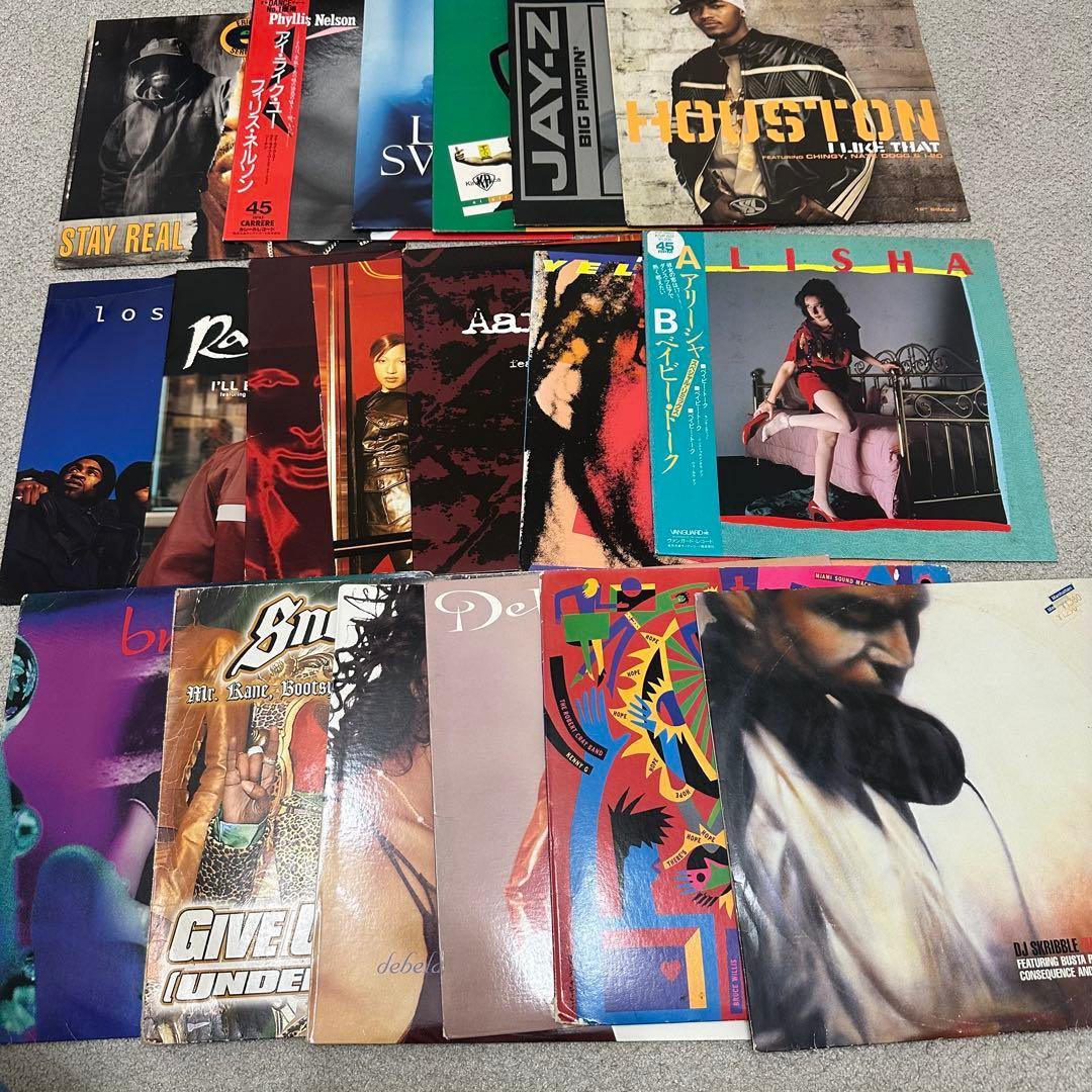 ヒップホップ　R&B レコード　まとめ売り　79枚？　RB