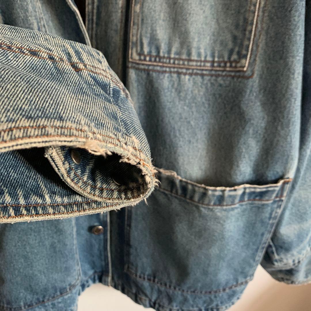 Wrangler HERO カバーオール M デニムブルー