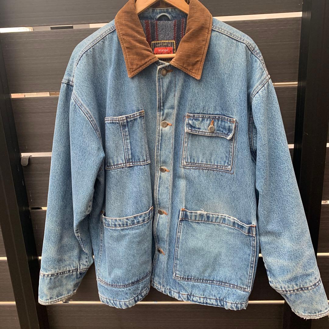 Wrangler HERO カバーオール M デニムブルー