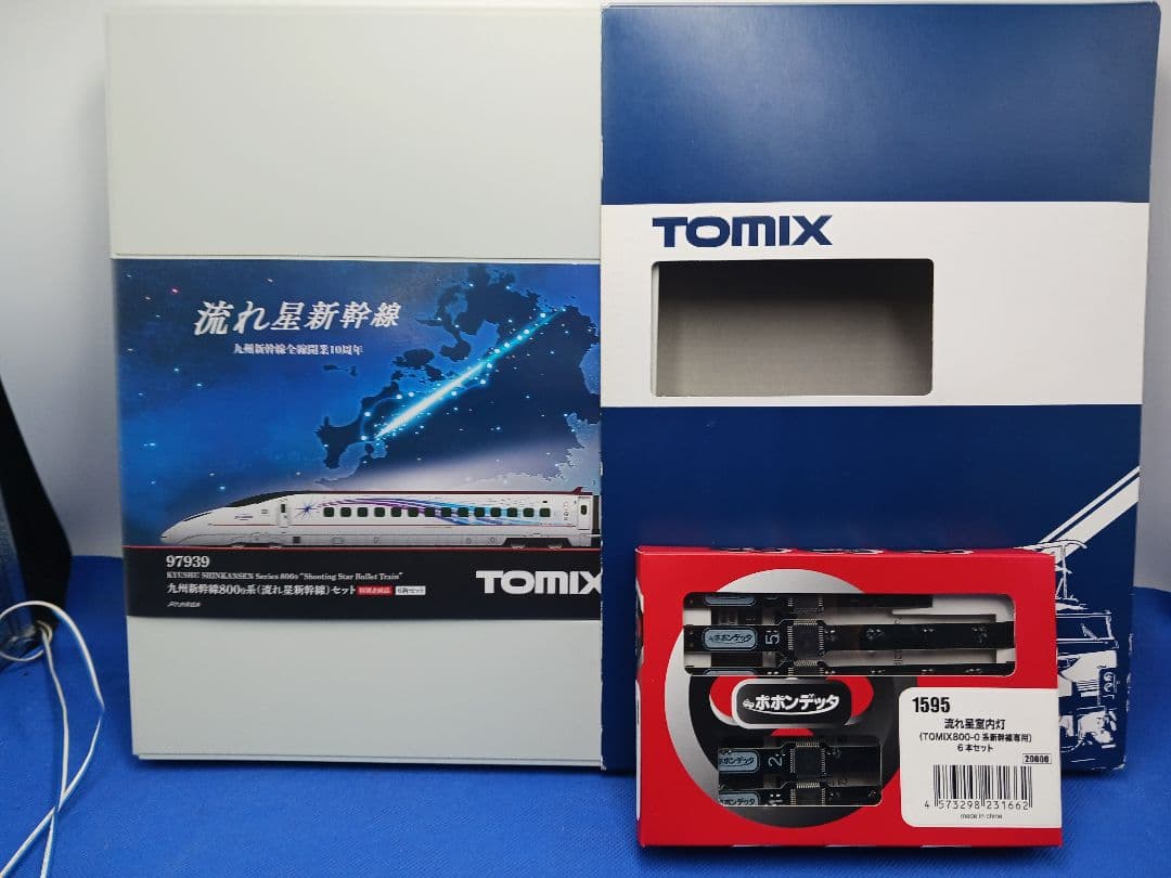 TOMIX 97939 800系 流れ星新幹線 6両 ポポンデッタ1595室内灯