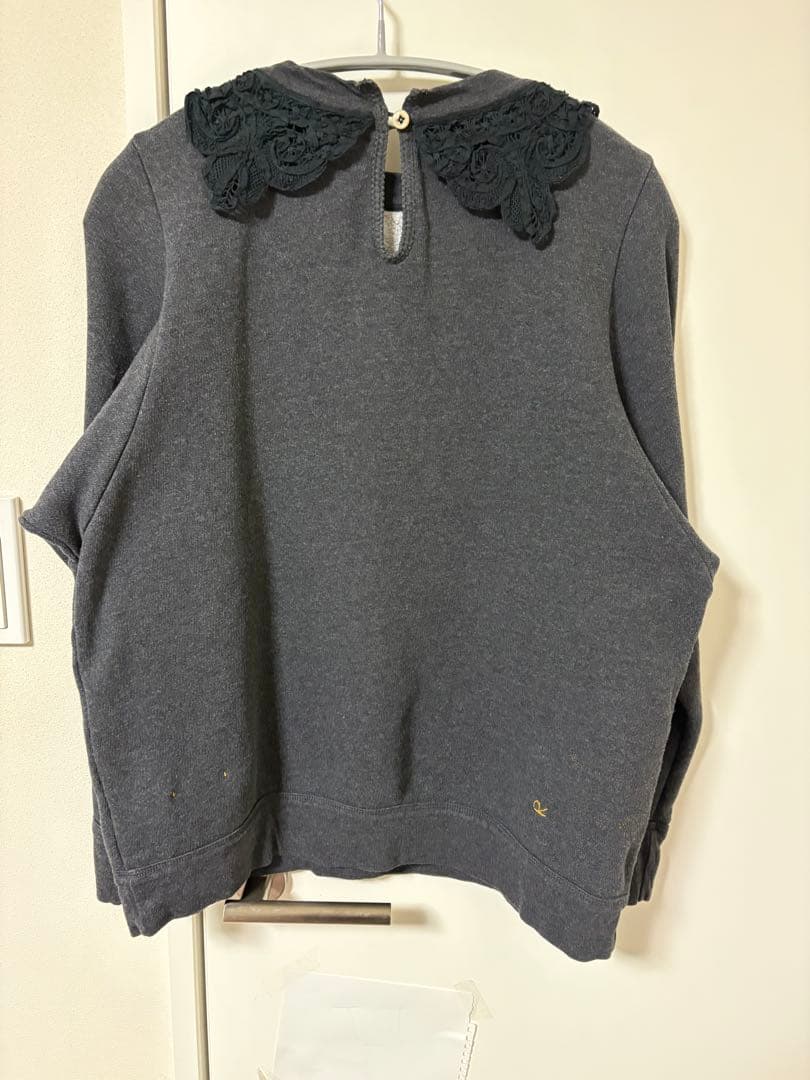 45R 裏毛deレース パフスウェット（トップ）