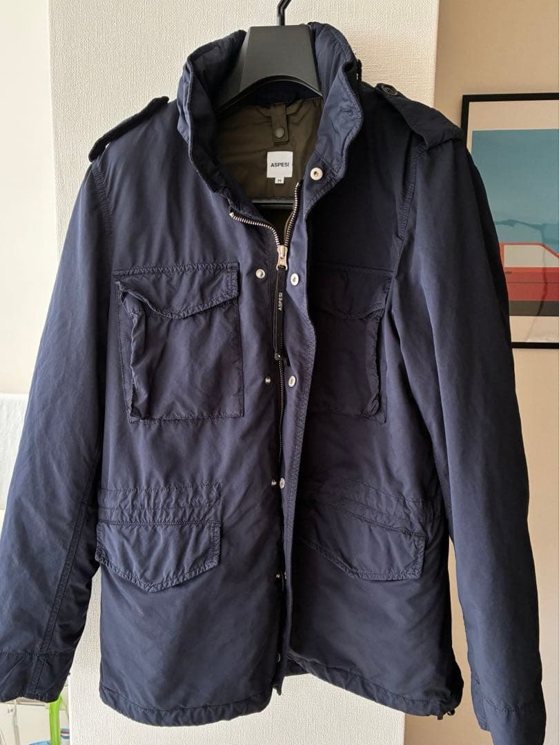 ASPESI M-65 ネイビー　Mサイズ