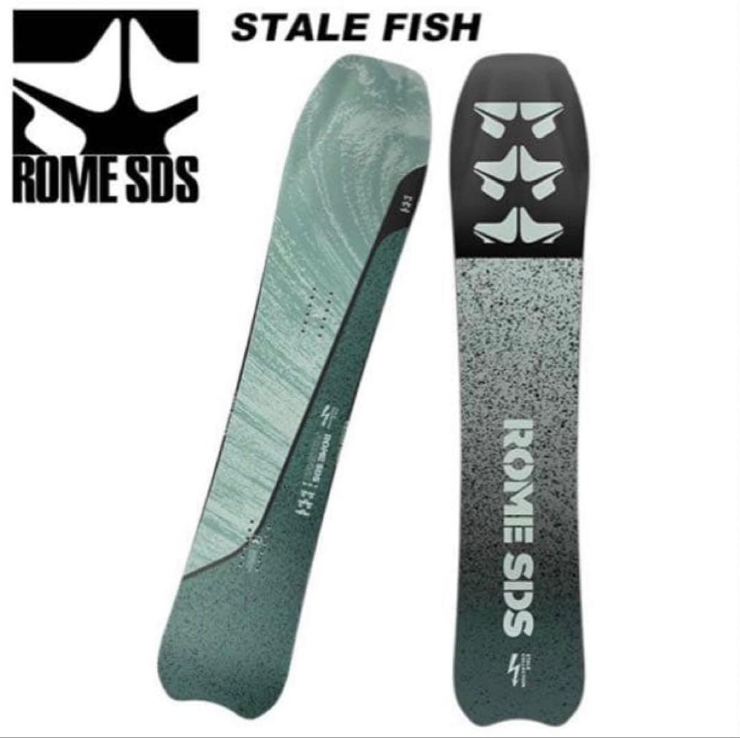 ROME SDS スノーボード STALE FISH 153 ソールカバー付