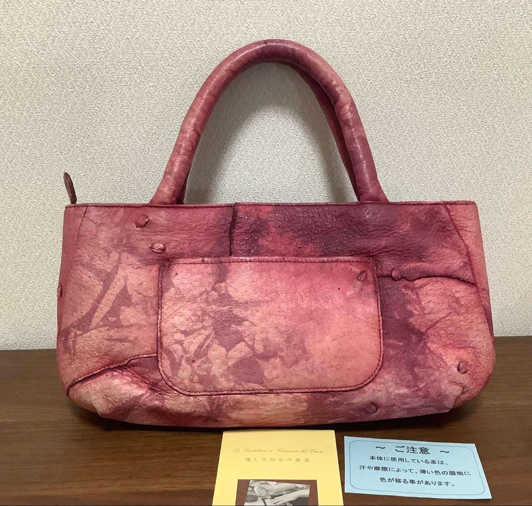 Ibiza イビザ　ペッカリー　ハンドバッグ