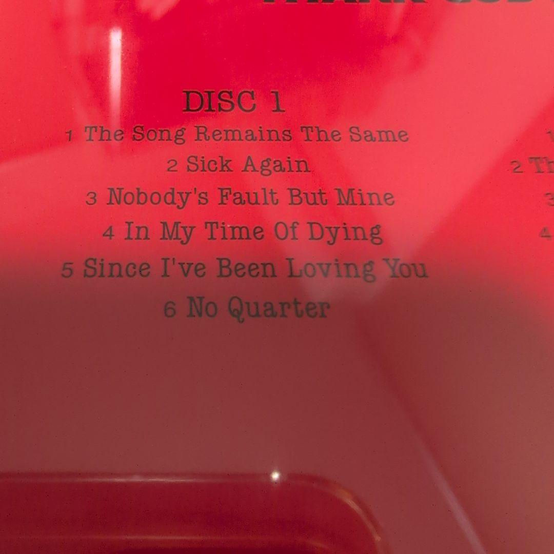 洋楽 LED ZEPPELIN THANK GOD IT'S SATURDAY 3CD