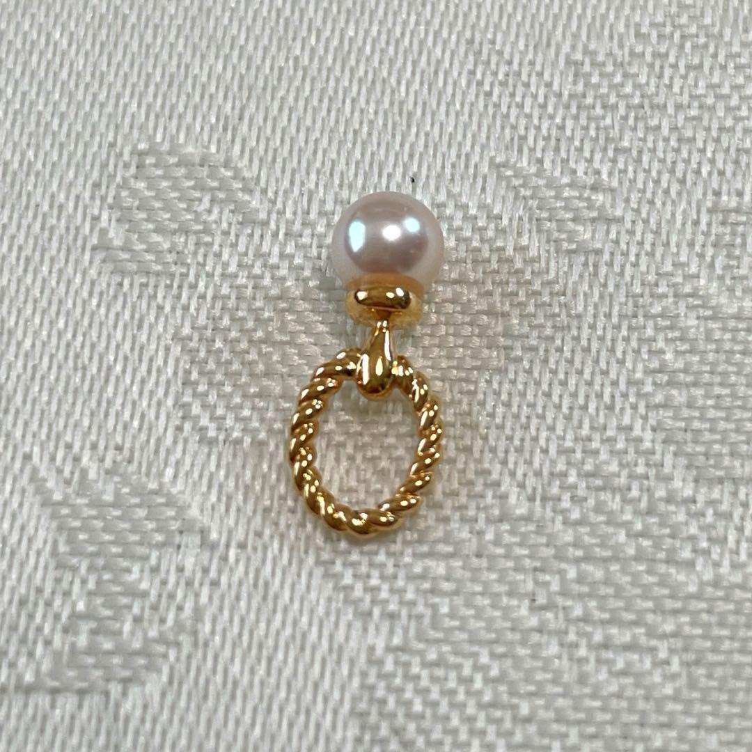 TASAKI タサキ チャーム K18 ペンダントトップ パール