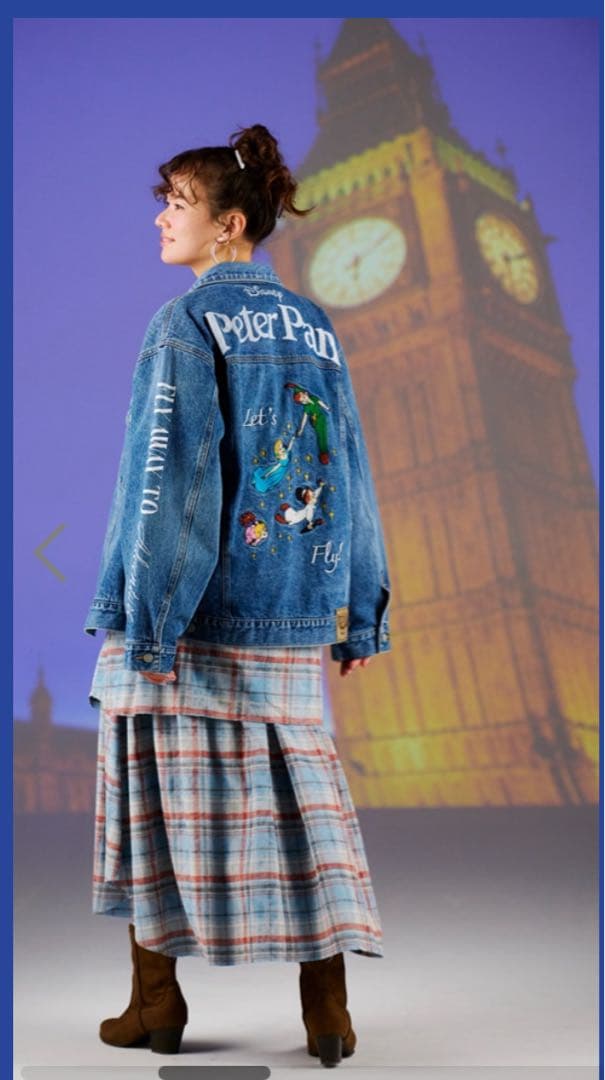 新品　ロデオピーターパンデニムジャケット