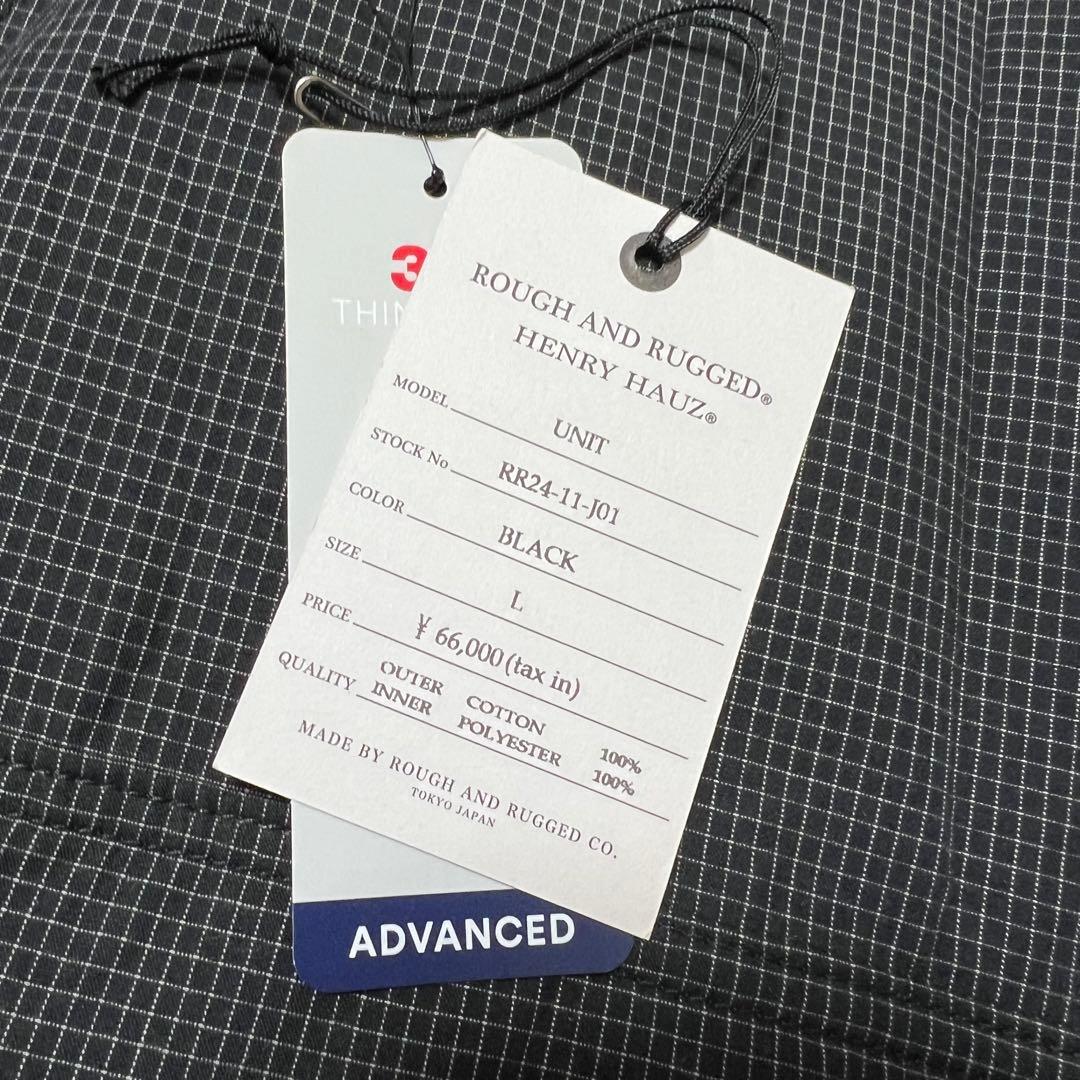 24aw 未使用品 ラフアンドラゲッド UNIT シンサレート ジャケット L