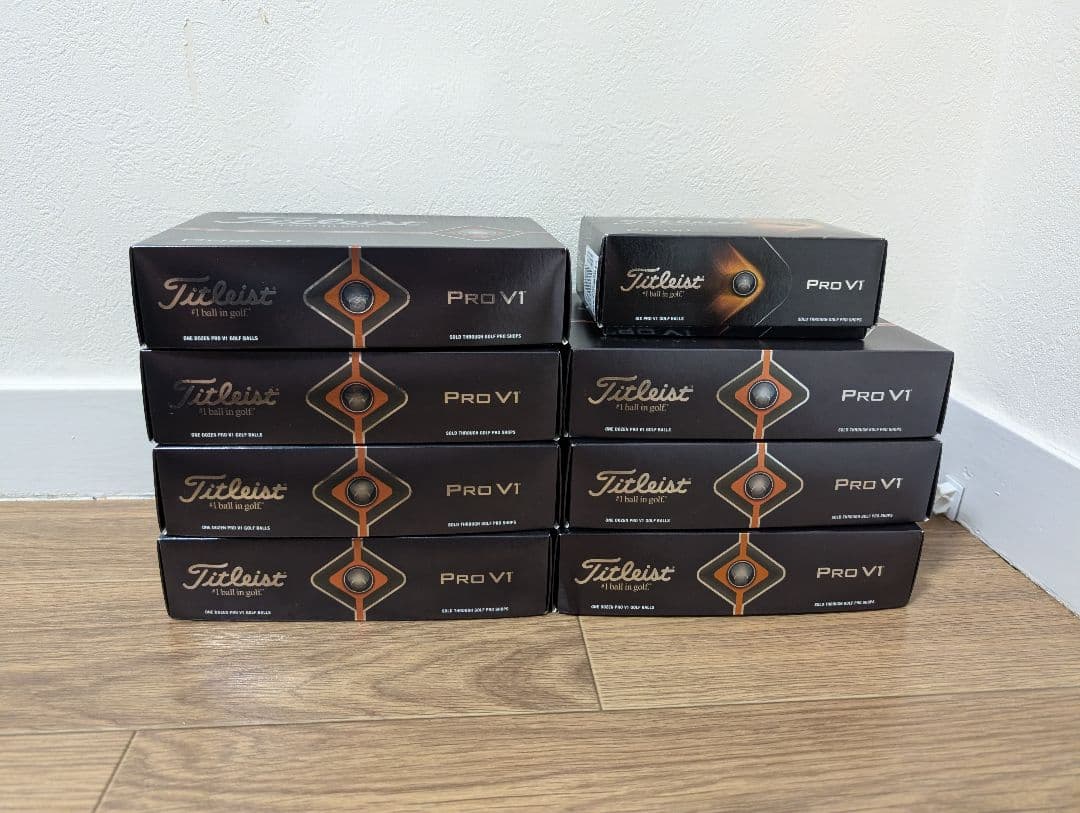 【新品】タイトリスト Titleist Pro V1 ゴルフボール 90球