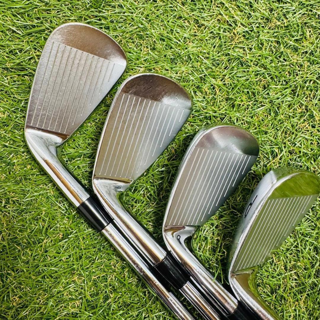 【良品】タイトリスト AP2 710 フォージド メンズアイアンセット 7本 S