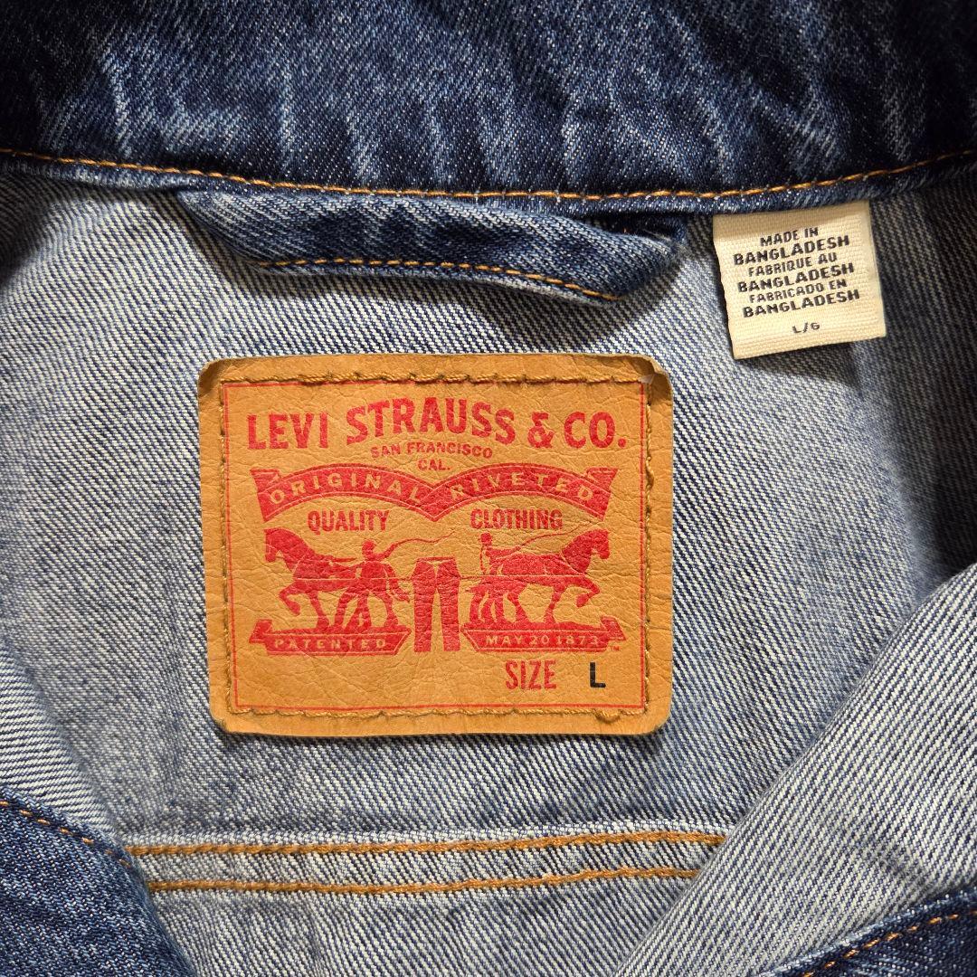 リーバイス トラッカージャケット デニムジャケット Gジャン インディゴ L