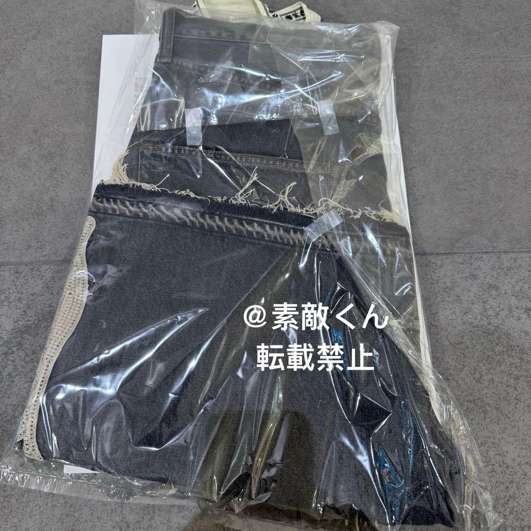 パンツ Kapital 14 oz. 5P Bone Short Pants Black