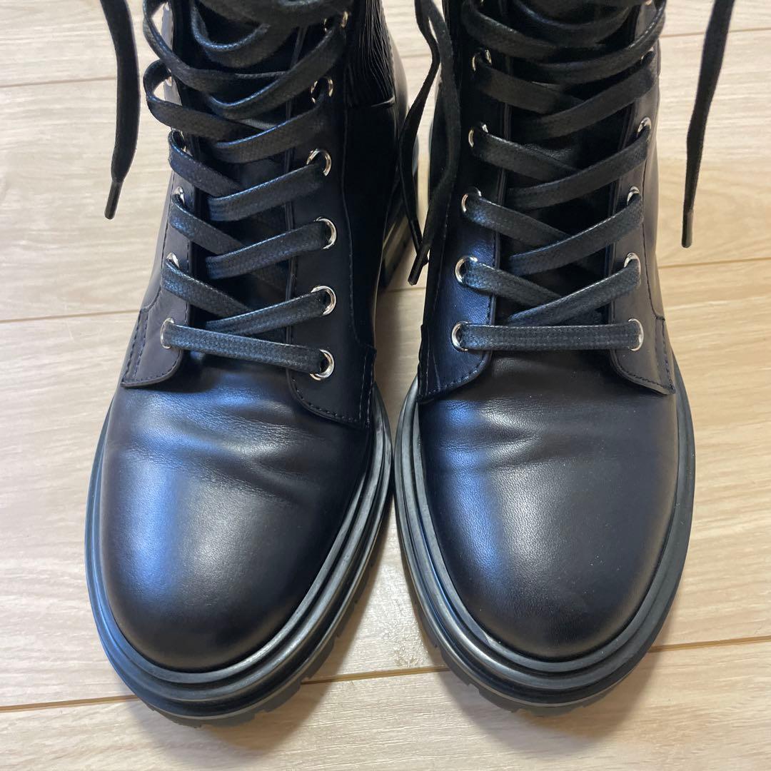 ジャンヴィトロッシ　Gianvito Rossi コンバットブーツ　36