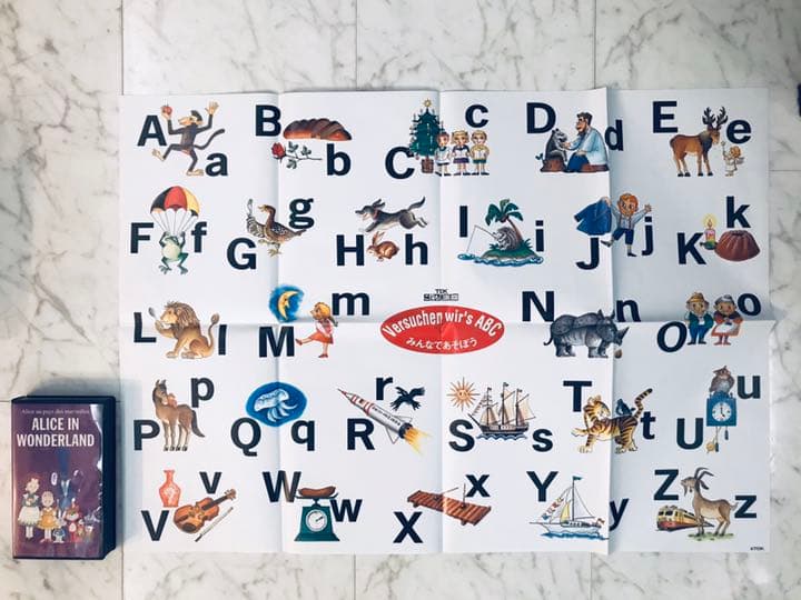 チャスピー　TDK えいごまめ博士ワードブック　ビデオ・ワークブックセット