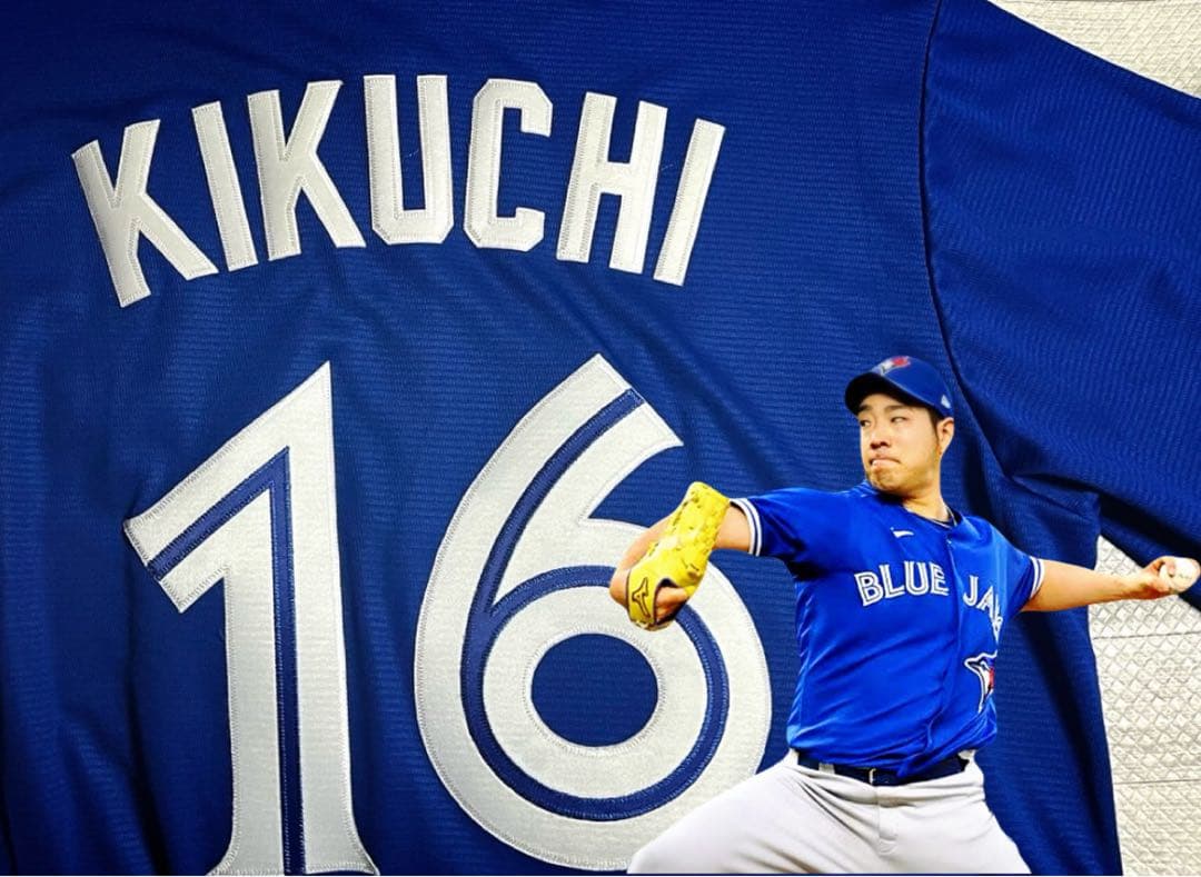 【NIKE製】MLBブルージェイズ菊池雄星レプリカユニフォーム