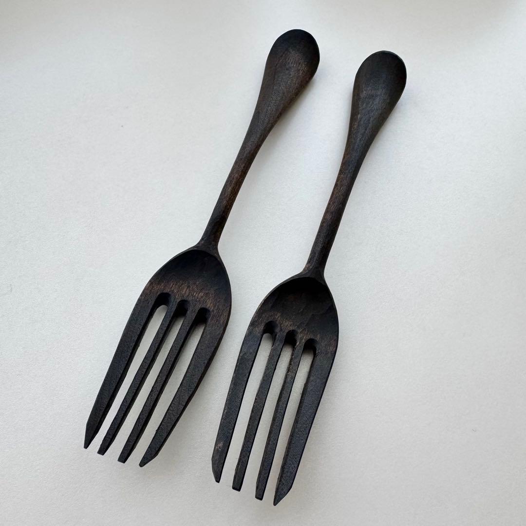 眞島拓さん　カトラリー4本セット　カトラリー　漆　新品未使用品