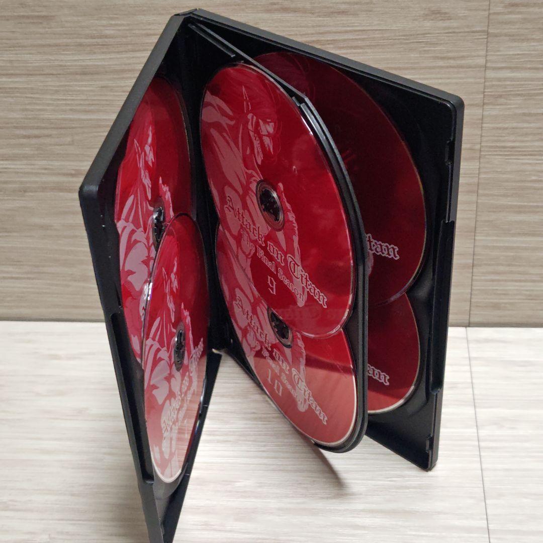 「進撃の巨人The FinalSeason」DVD全17巻完結セットレンタル落ち