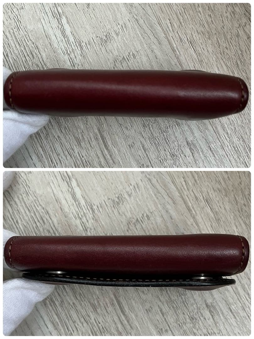 ワイルドスワンズCLIPPER2 キーケース　バーガンディ レザー