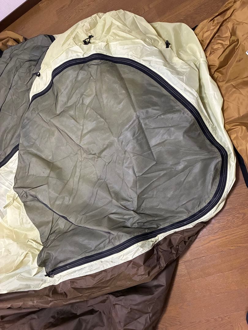 スノーピーク ドーム型テント4人用　一回使用　SET-250RHパックTT