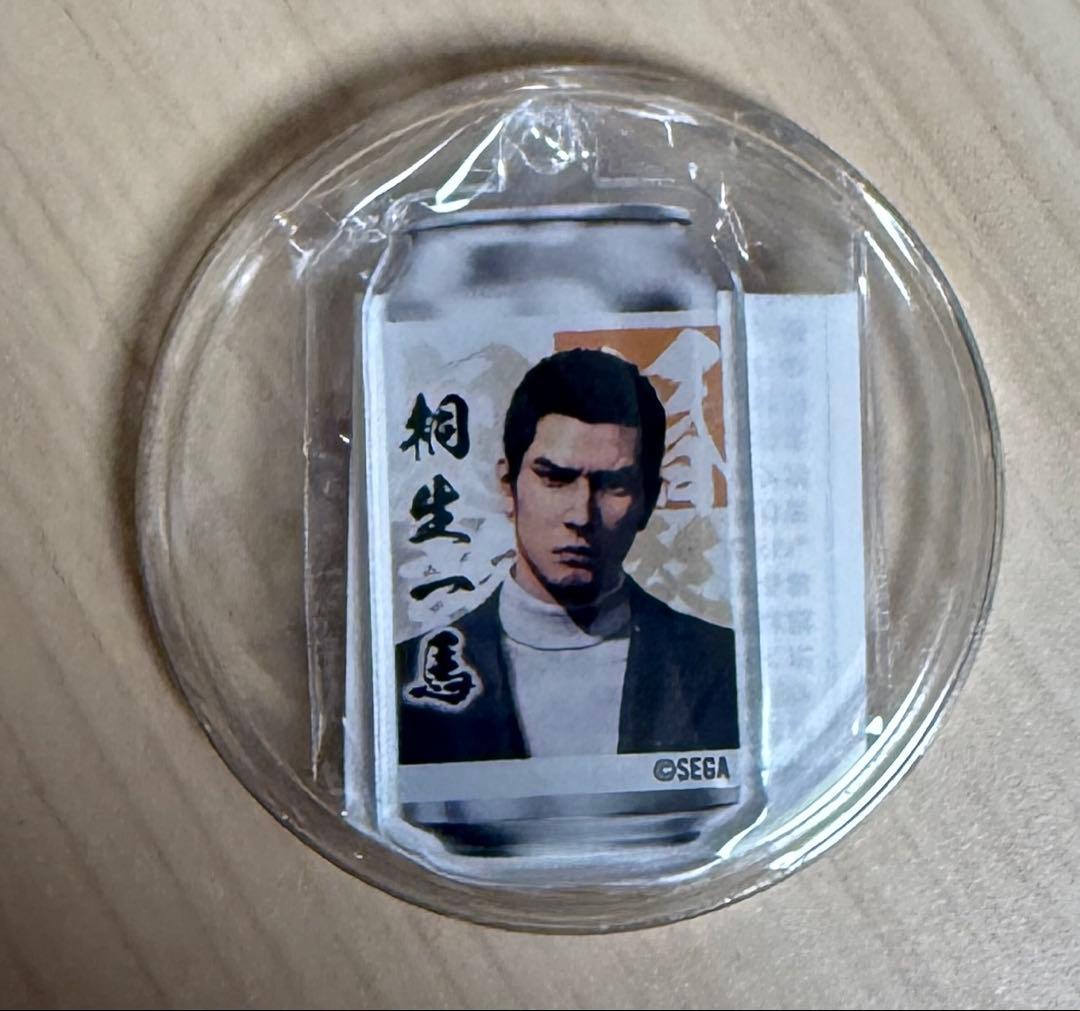 龍が如く 冠婚葬祭展 桐生一馬 アクリルチャーム サントリーコラボ缶