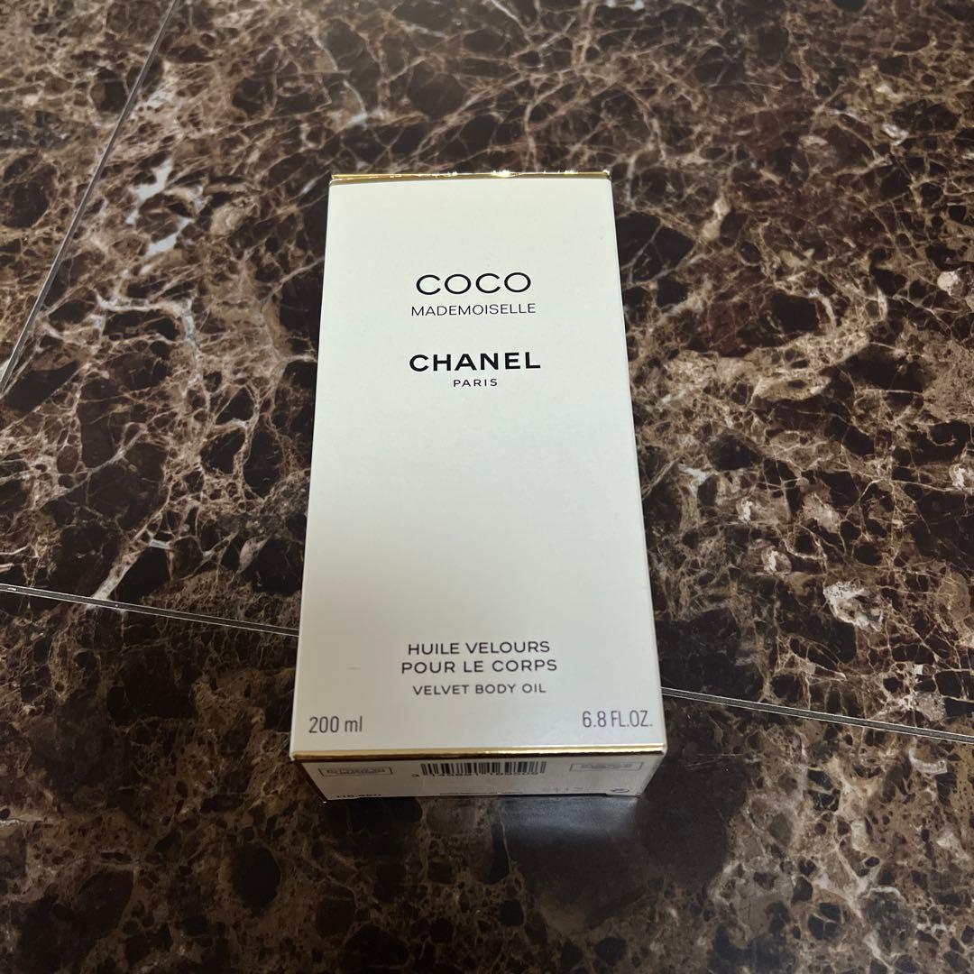 【美品】CHANEL ココ マドモアゼル ヴェルヴェット ボディオイル
