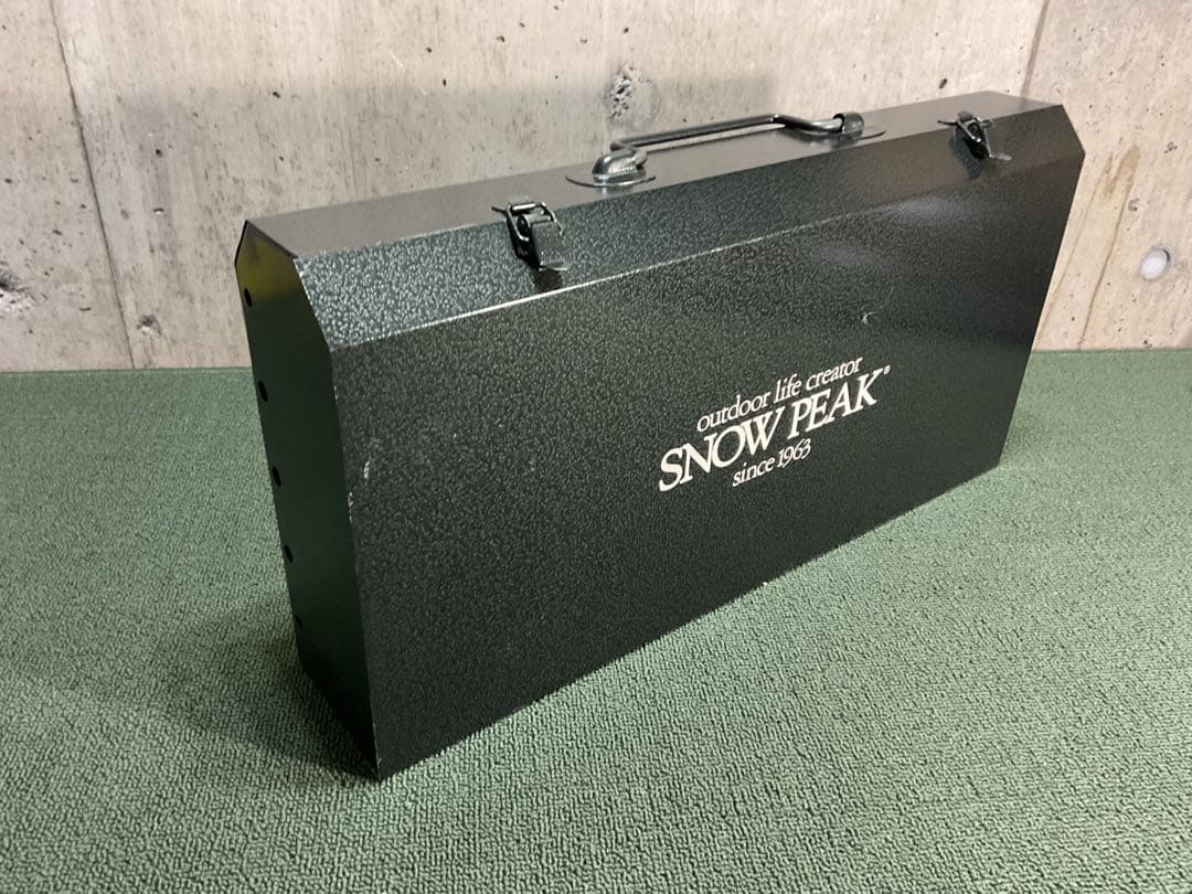 廃盤・激レア・未使用 初期モデル バーベキュー ボックス スノーピーク