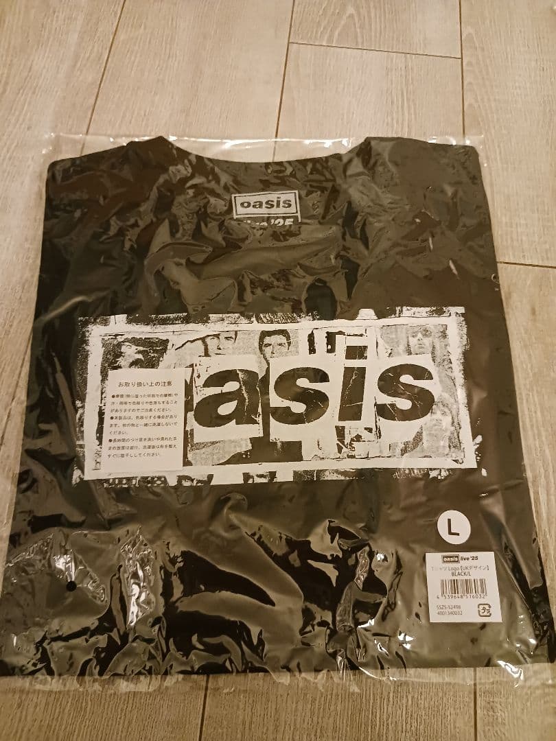 oasis live '25 Tシャツ Logo UKデザイン L 完売品