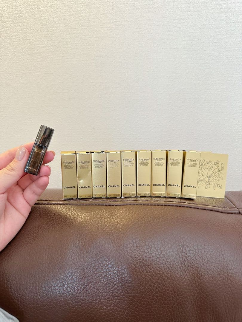 シャネル サブリマージュ レクストレ ドゥユイル トリートメント美容液3ml*9