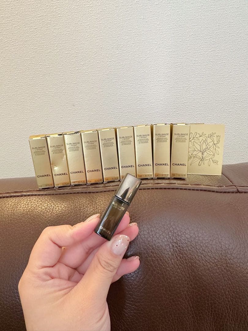シャネル サブリマージュ レクストレ ドゥユイル トリートメント美容液3ml*9