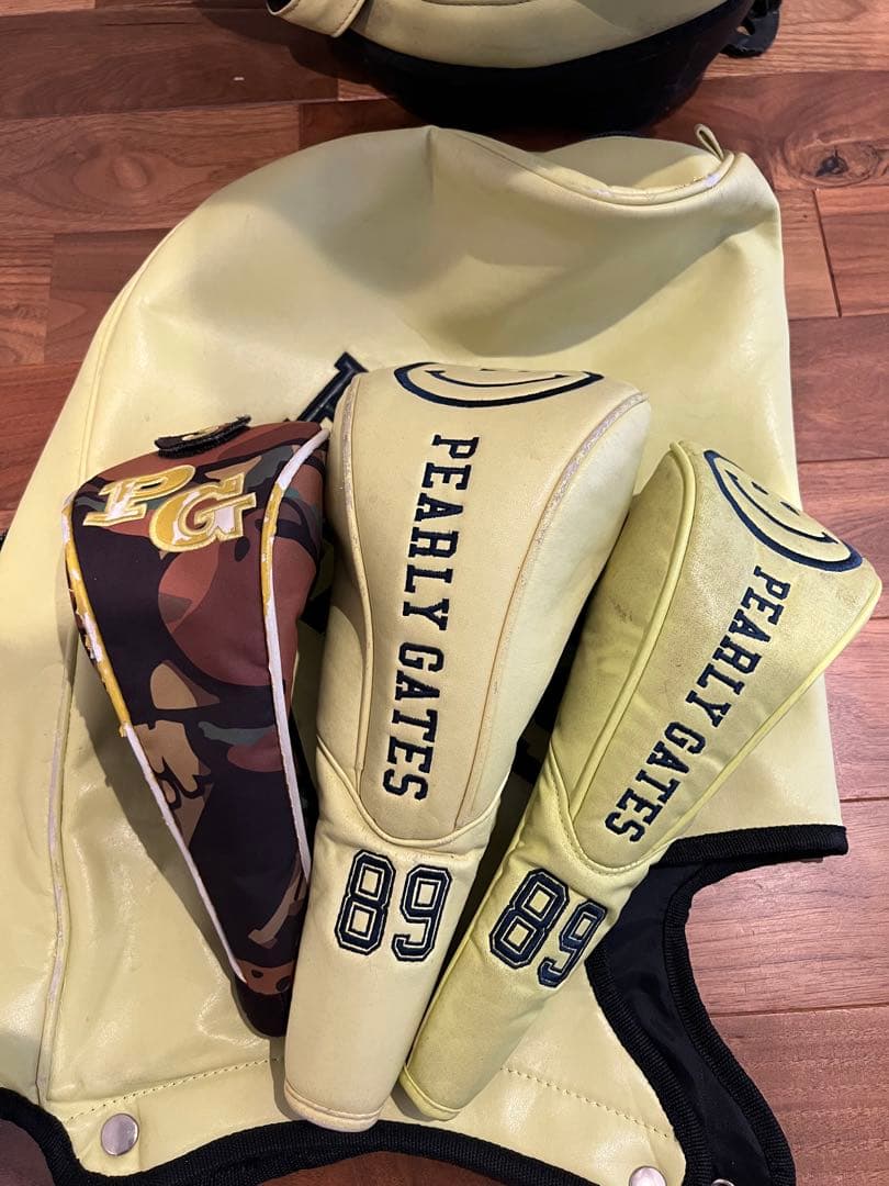 パーリーゲイツ スタンド式キャディバック イエロー