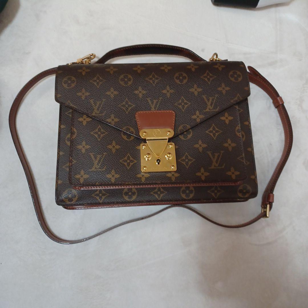 MONSTERALouis Vuitton ビジネスバッグ モンソー
