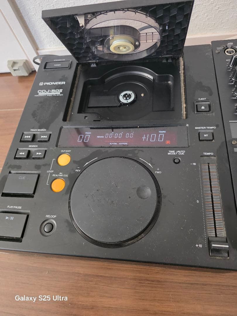 Pioneer パイオニアDJM-500CDJ-50-2DJ用CDプレーヤー2台