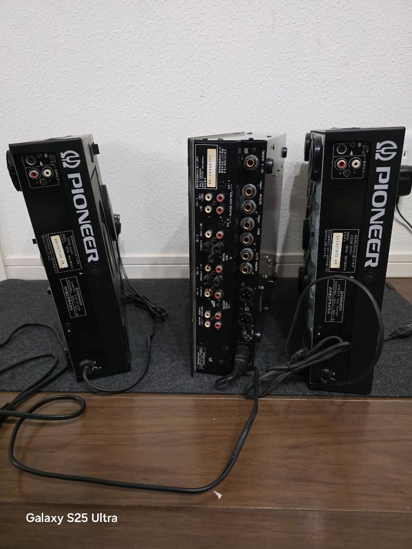 Pioneer パイオニアDJM-500CDJ-50-2DJ用CDプレーヤー2台