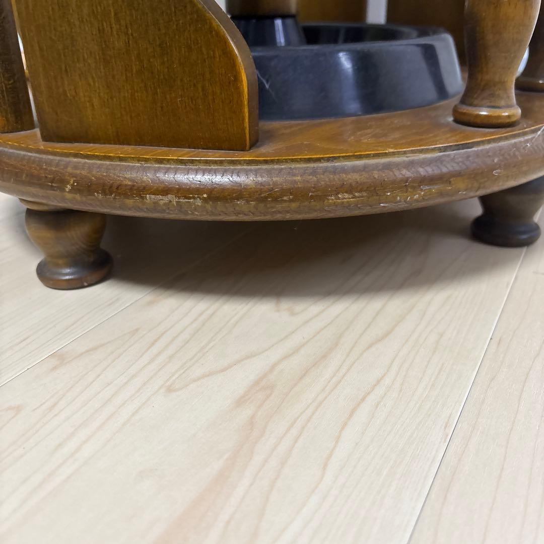 アンティーク　ニチハン レトロ ポール コートハンガー　傘立て　ラック　服