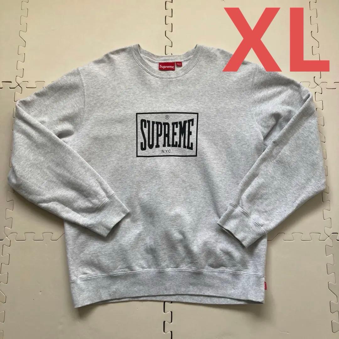 Supreme　Warm Up Crewneck　スウェット　XL　カナダ製