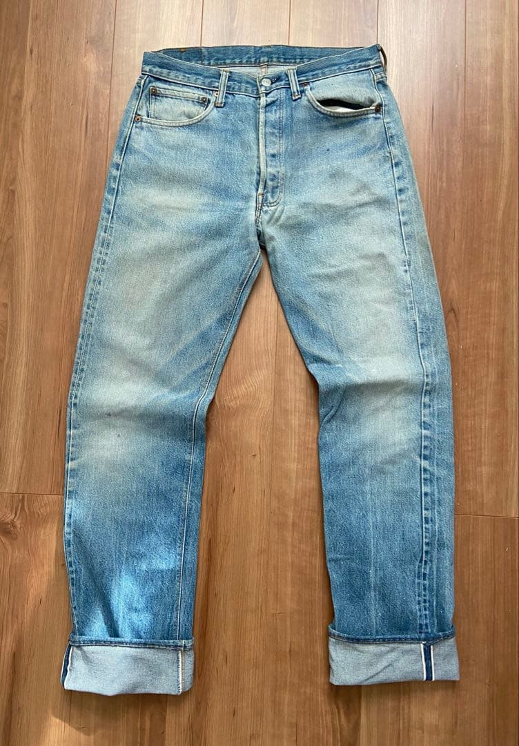 80s リーバイス 501 66後期 赤耳 80年 W34 USA