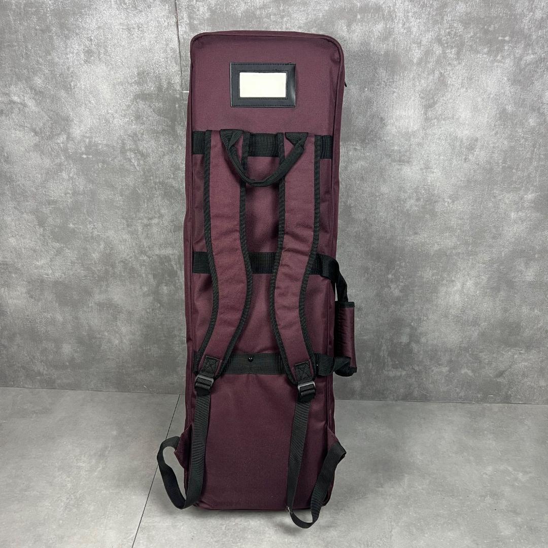 本蛇皮　沖縄三線　強化張り　全長約80cm　セミハードケース　へび　パイソン