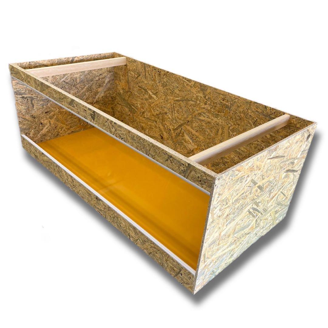 なな　【OKACAGE】爬虫類ケージ　1200×600×450 OSB