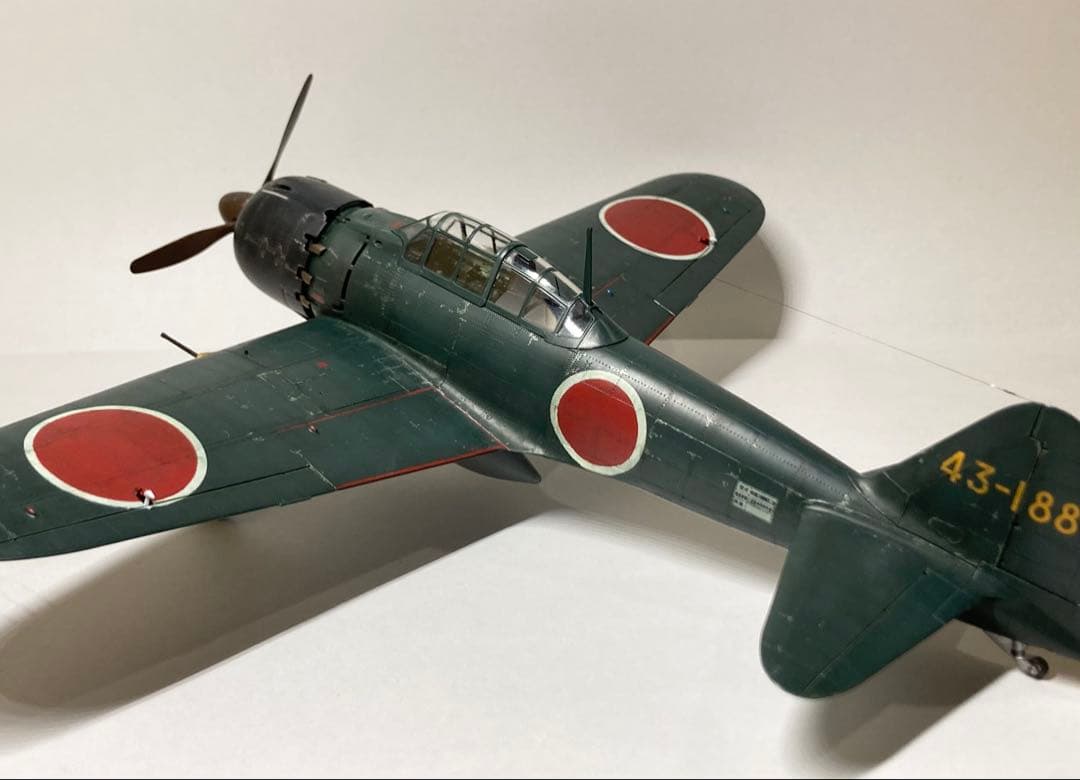 零式艦上戦闘機52型 甲(完成品)1/48 ファインモールド