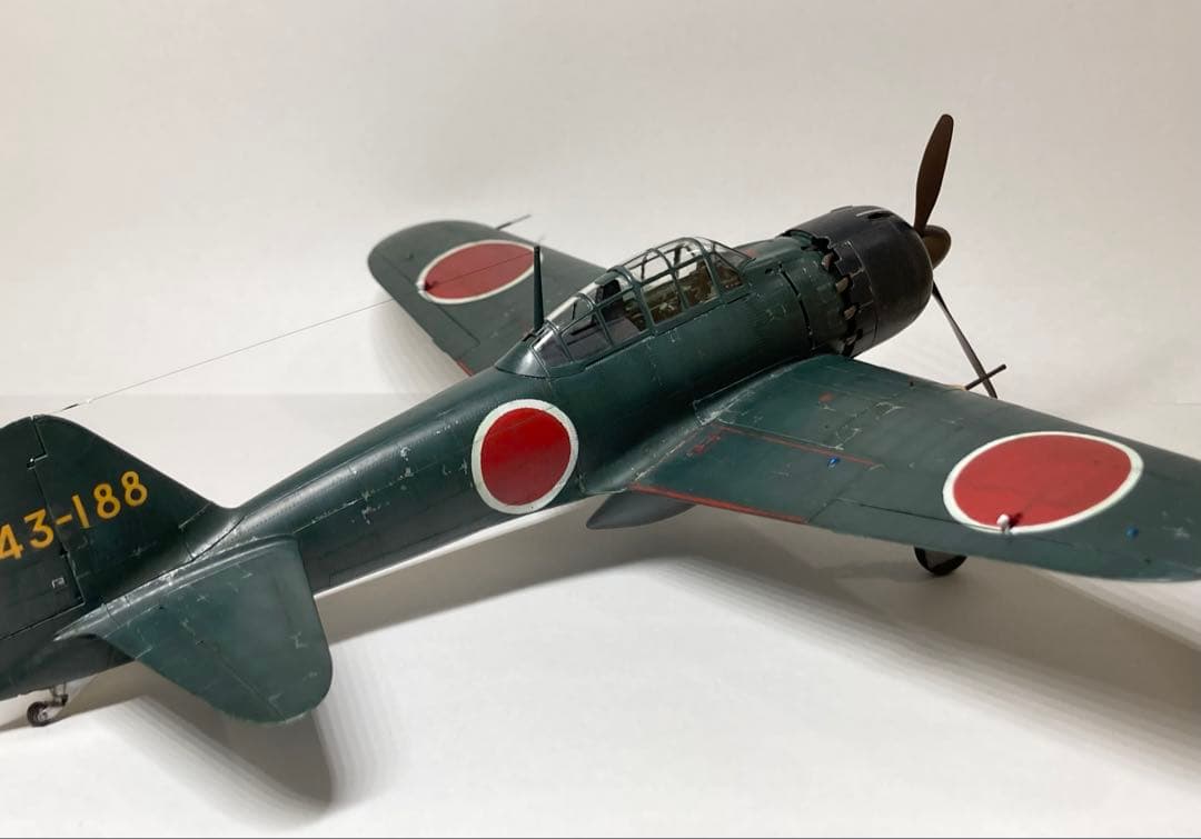 零式艦上戦闘機52型 甲(完成品)1/48 ファインモールド