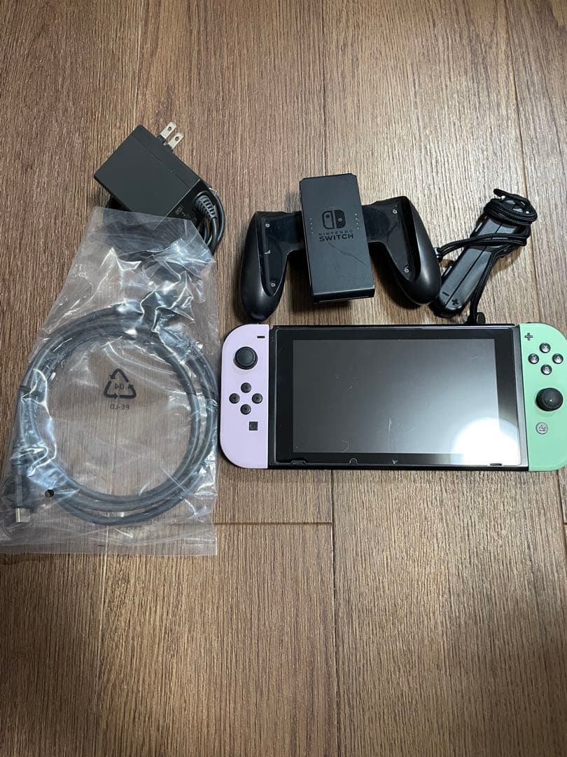 Nintendo Switch 本体 ピンク/グリーン