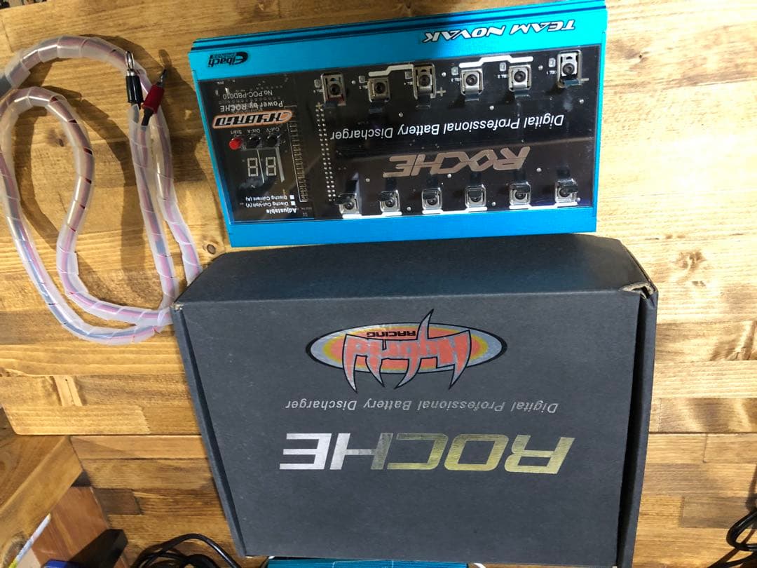 【セール美品】ROCPBD010PR ROCHE バッテリディスチャージャー　青