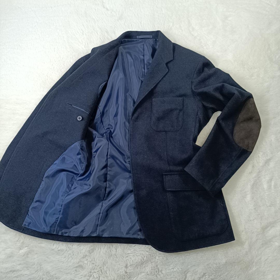 美品✨mont-bell モンベル ウール トラベルジャケット エルボーパッチM