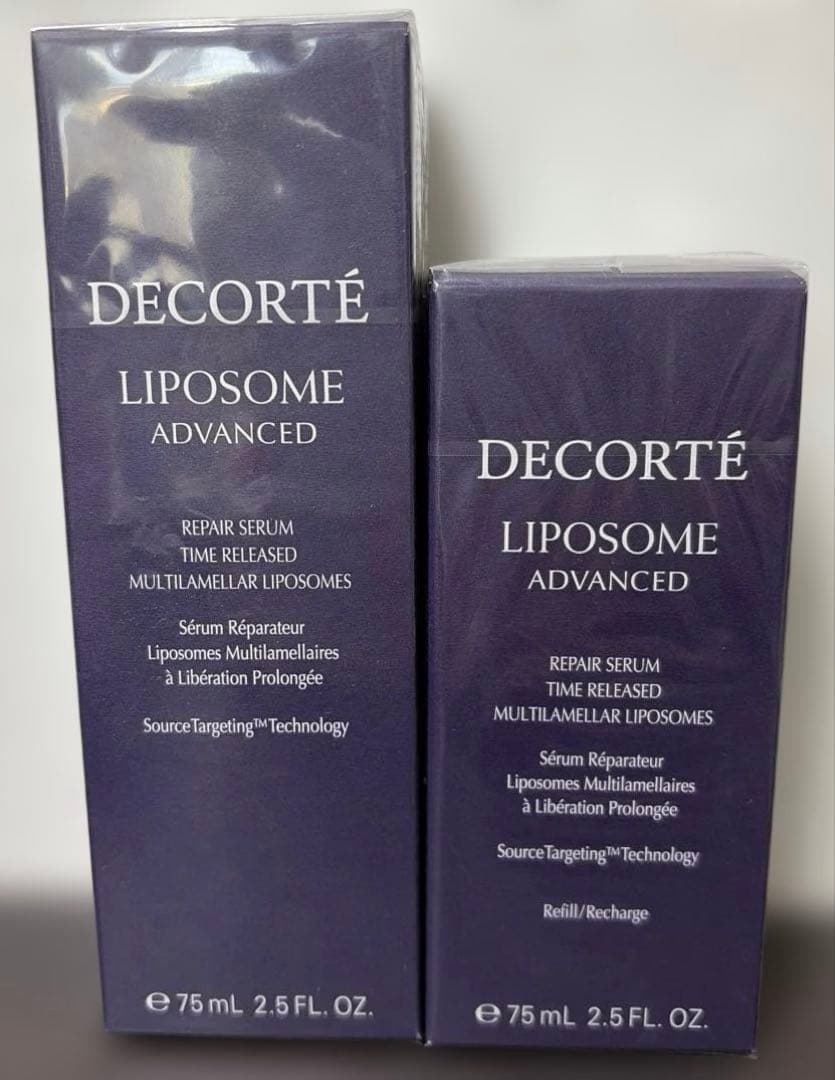 【ラスト】コスメデコルテ リポソーム リペアセラム 75ml 本体&詰替えセット