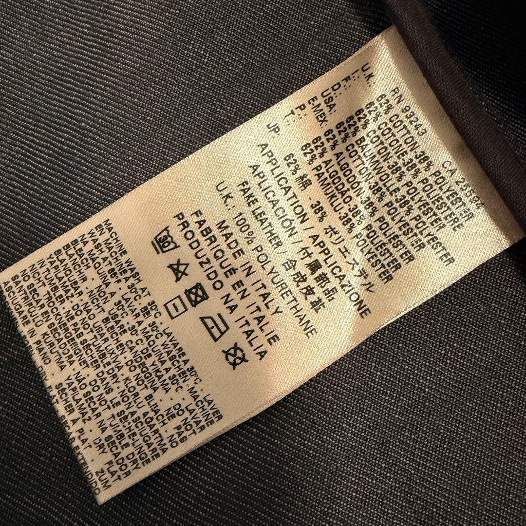 イタリア製　ディーゼル　テーラードジャケット　デニム　L相当　メンズ