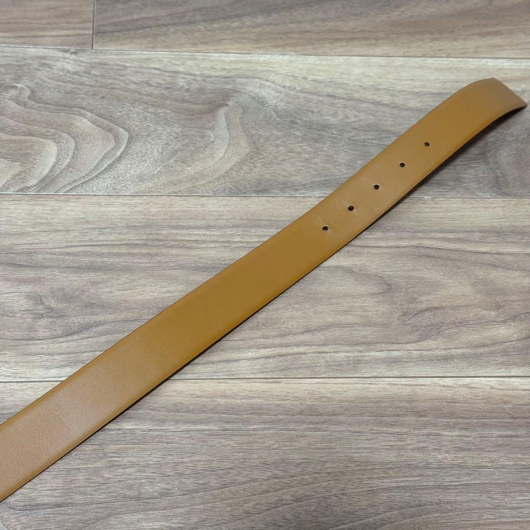 美品 Salvatore Ferragamo ガンチーニベルト キャメル