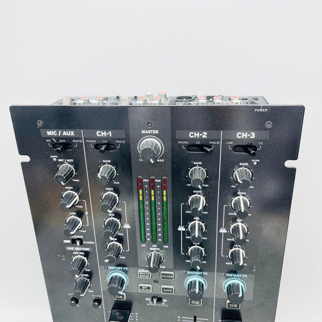 Reloop RMX-33i DJミキサー　3チャンネル　リループ