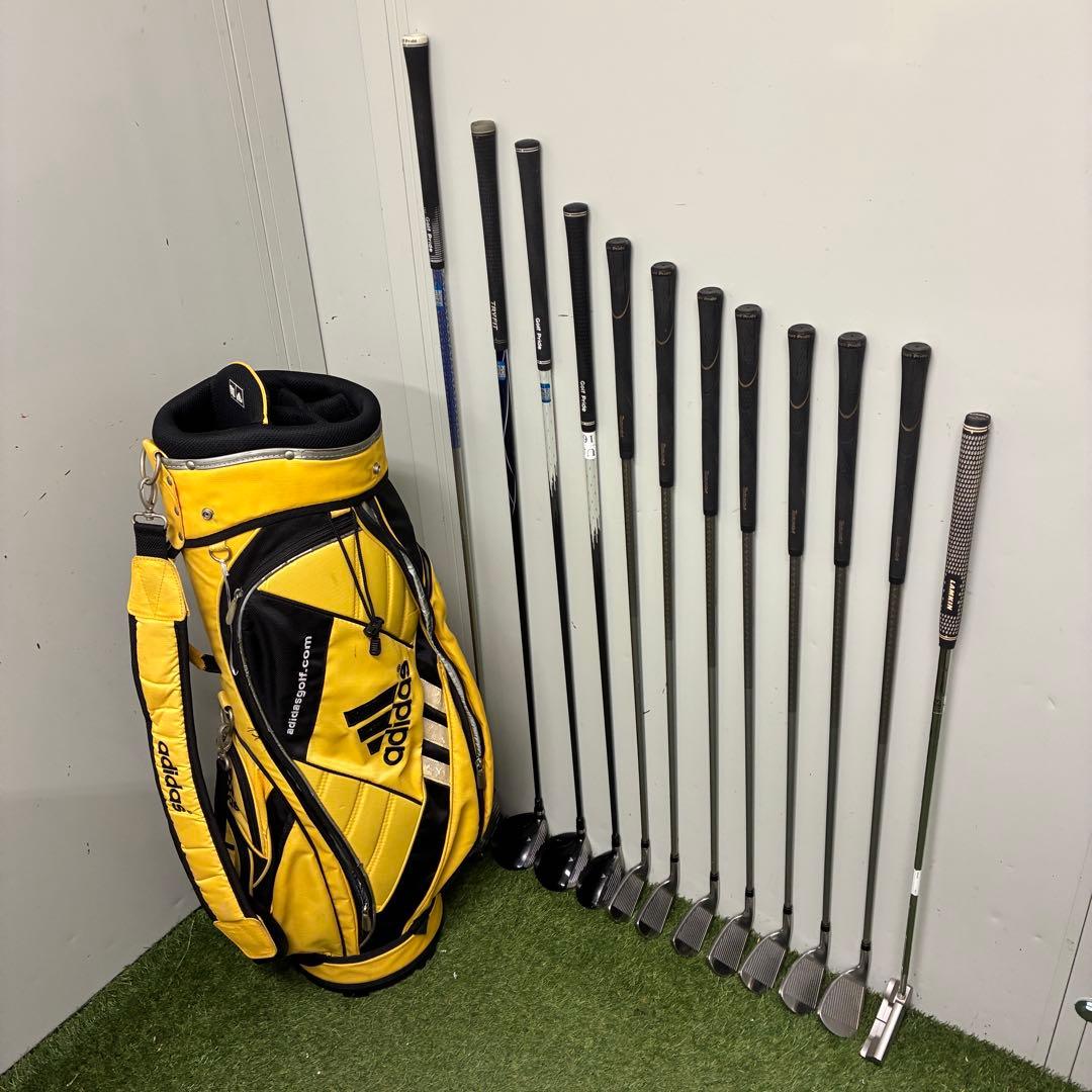 メンズゴルフクラブセット　【adidas】【TOBUNDA】【MOTORE】